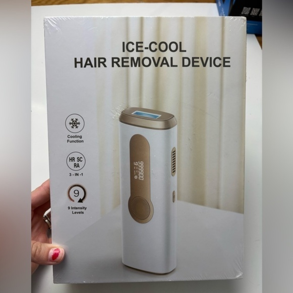 IPL ice cool hair removal‎ device
